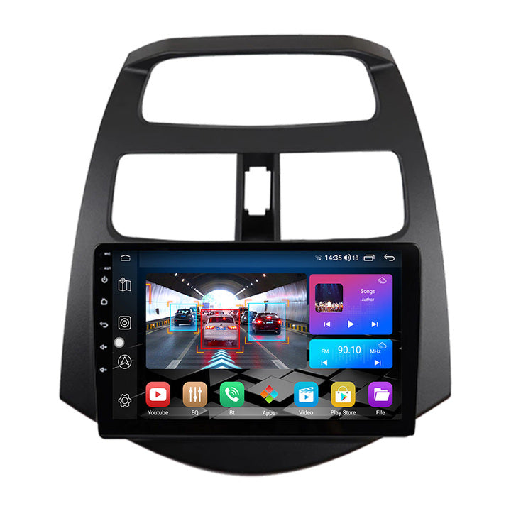 LEHX 8Core 4G+5G Wifi 2 Din Android Auto Stereo Car Radio for Chevrolet Spark Beat 2010-2014 Carplay GPS Autor Car DVD Player